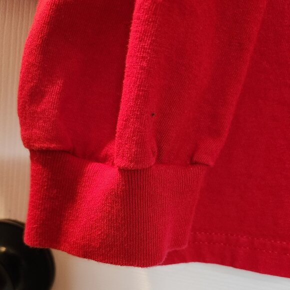 KU Jayhawks Red Mens 2XL Long Sleeve Tee - Picture 5 of 5